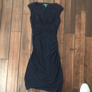 Ralph Lauren navy dress size 2